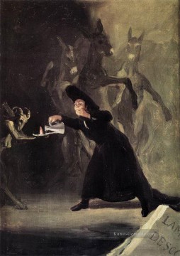 Francisco Goya Werke - Der Bewitched Mann Romantische moderne Francisco Goya